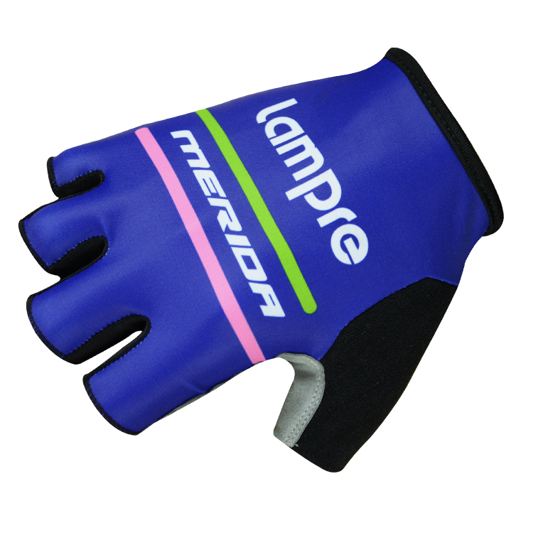 2015 Lampre Guante de bicicletas azul